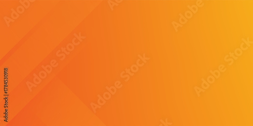 Abstract orange and yellow geometric background. Modern concept for graphic design, background, web design, poster, banner, book, slideshow. Vector illustration