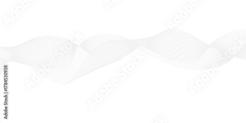 Abstract blend wave lines and technology background. Background lines wave abstract stripe design. White background, mesh abstract, vector gradient line soft blend.	

