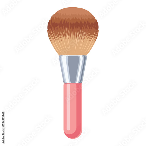 Elegant blush brush for flawless makeup application and beauty tutorials