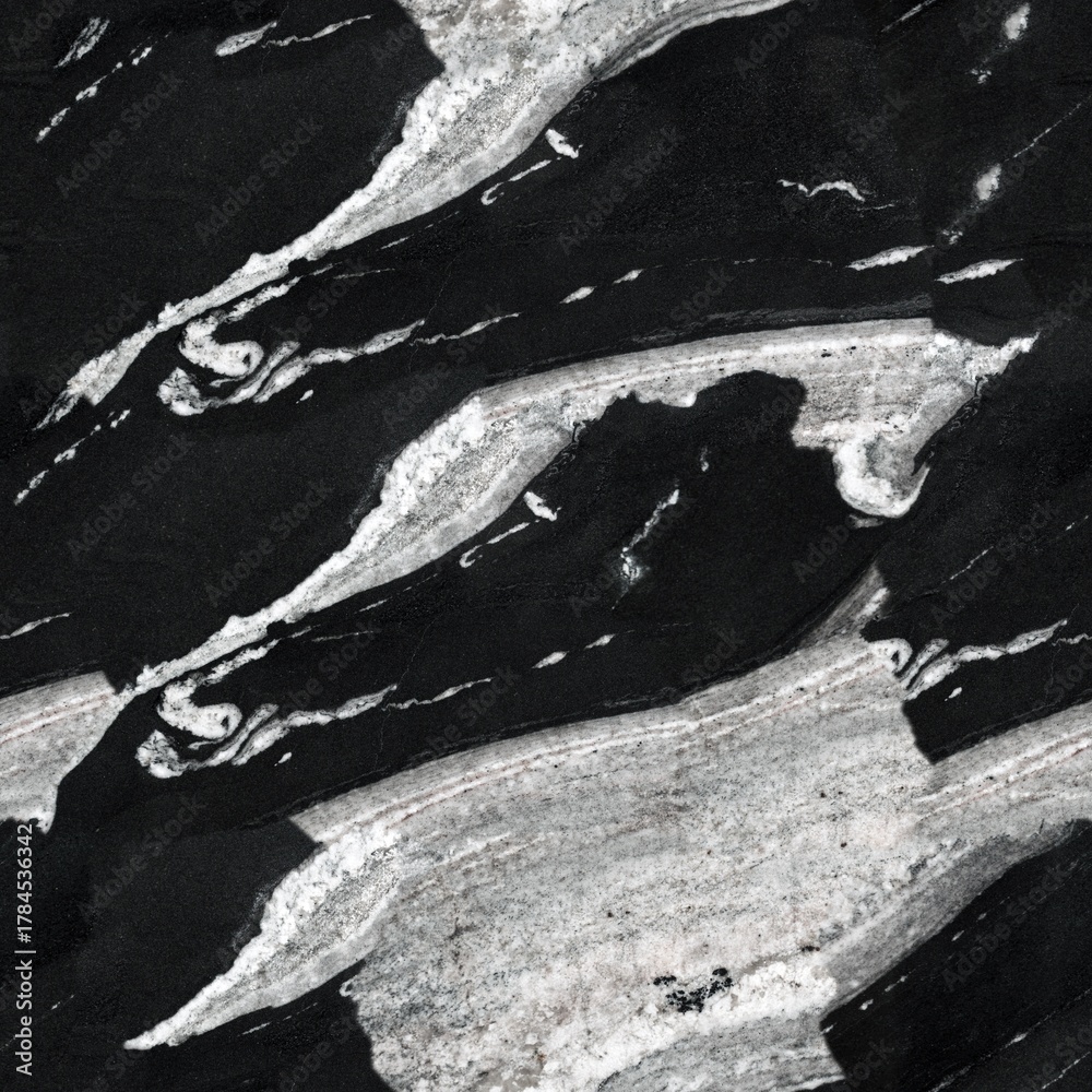 Obraz premium Luxury granite texture close up. Seamless square background, tile ready.