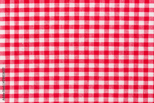Wallpaper Mural Checked red and white table cloth. High quality texture in extremely high resolution. Torontodigital.ca