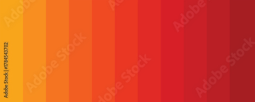 Seamless Vertical Striped Gradient Background Transitioning from Yellow to Deep Red and Orange Hues