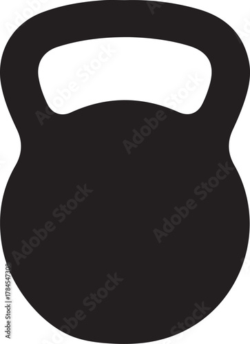 kettlebell icon, kettlebell vector icon, kettlebell workout equipment vector
