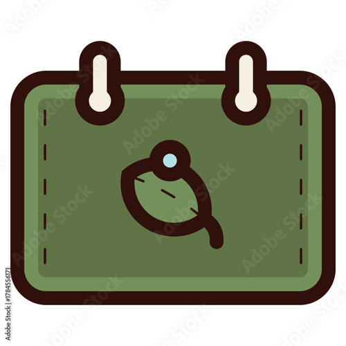 spring season calendar icon illustration