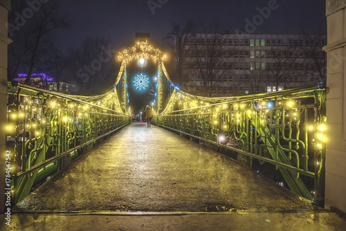 bożonarodzeniowe iluminacje uliczne w Opolu