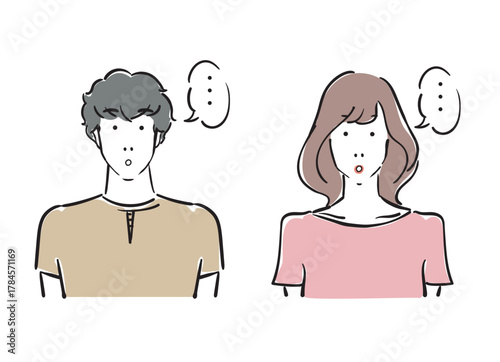 目が点になった爽やかな30代男女