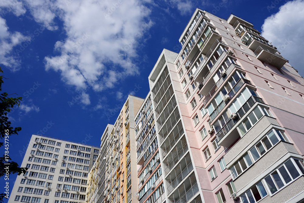 Naklejka premium high rise building