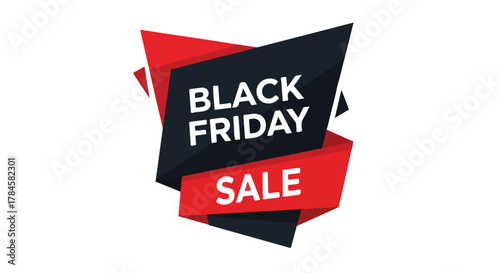 Black Friday Sale Banner with Stylish Design for Promotions and Deals