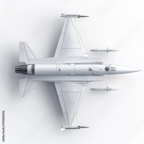 A sleek military jet soars high above dense clouds, evoking feelings of power and freedom against a stunning sunset backdrop