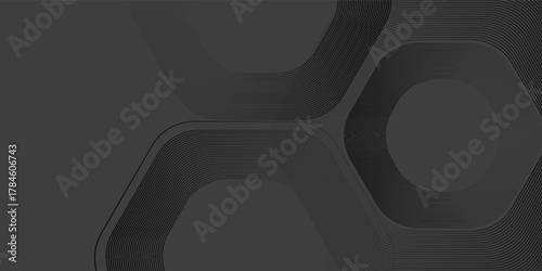 Color background, black and white background with pattern modern hexagon