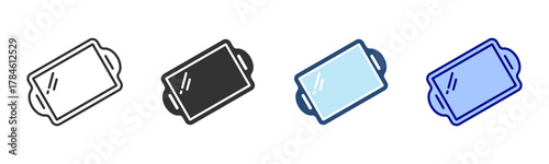 Tray Icon Set. Designed In Multi Style