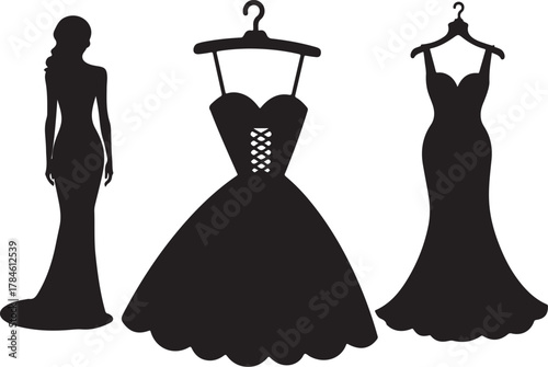 Wedding Dress Vector Pack