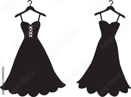Wedding Dress Vector Pack