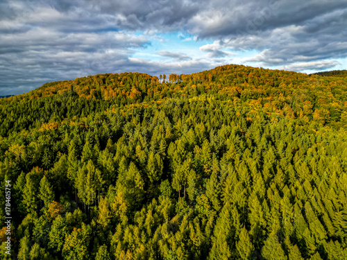 Eine wunderschöne kleine Wanderung durch den Herbst im Südwesten des Thüringer Waldes rund um Schmalkalden - Thüringen - Deutschland