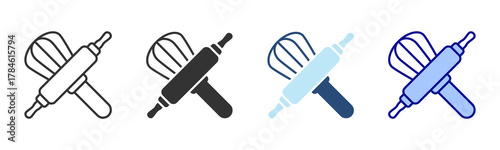 Baking Icon Set. Designed In Multi Style