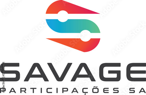 Savage  SA stylish logo for innovative brand identity