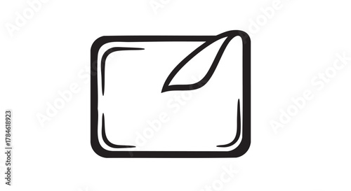 12. emergency blanket outline icon vector
