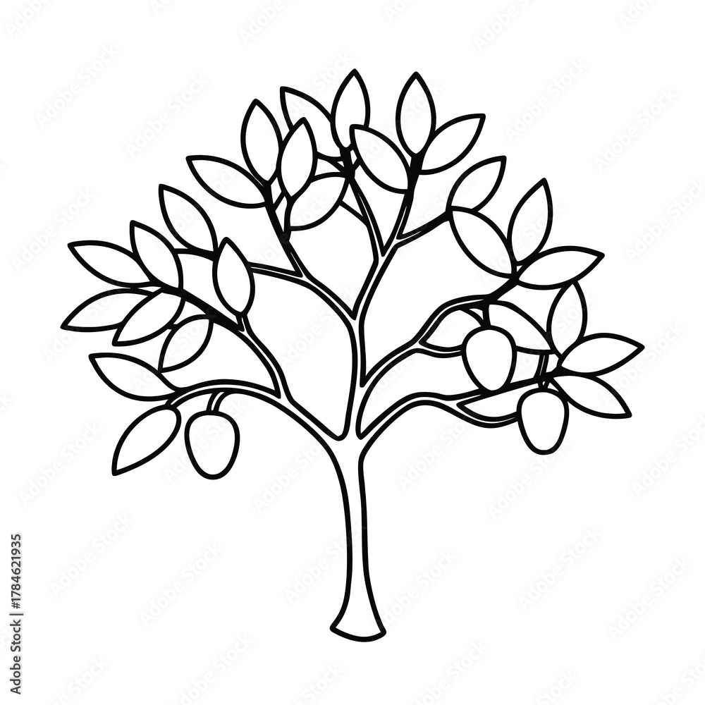 Obraz premium tree with leaves