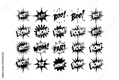 Comic Book Sound Effects Collection boom