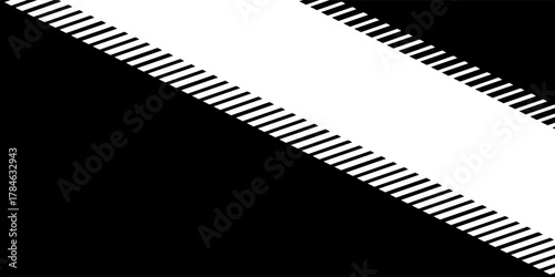 Smooth vector transition from black to white. Abstract broken stripes. For wall design, interior, polygraphy, clothing,