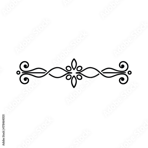 set of decorative elements