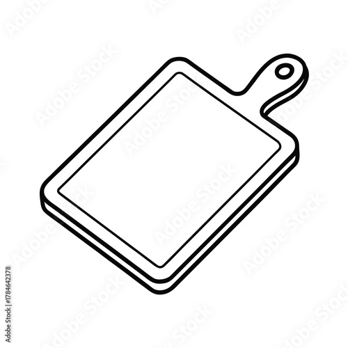 blank clipboard isolated on white