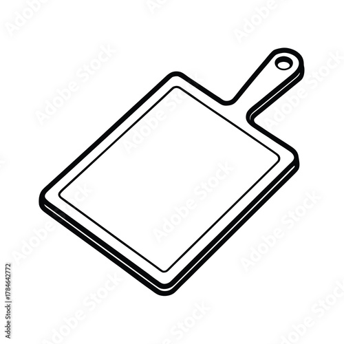 blank clipboard isolated on white