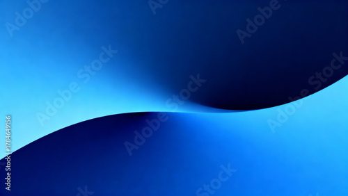 Abstract blue graphic: A mesmerizing abstract composition of fluid curves and gradients in varying shades of blue, offering a serene and modern aesthetic.