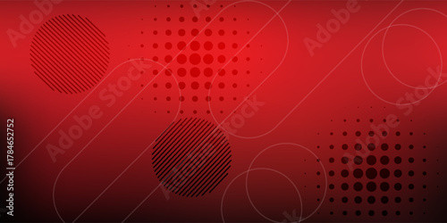 Light Red vector template with repeated sticks, circles. Modern geometrical abstract illustration with sticks, dots. Smart design for your business advert.
