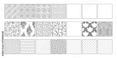 Landscape Design CAD Floor Tile Pattern, Architectural and Urban Planning Illustration for Outdoor and Garden Projects