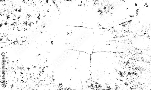 Cracked plaster concrete background with distressed vintage style, Broken wall texture with rough cracked concrete surface