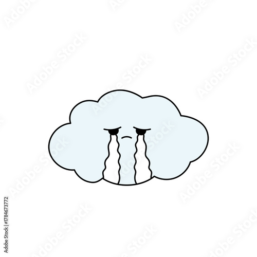 Cry cloud computing concept