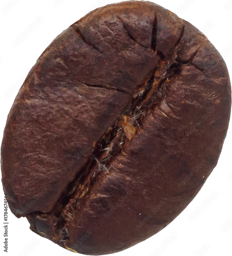 Naklejka premium coffee bean isolated on white background