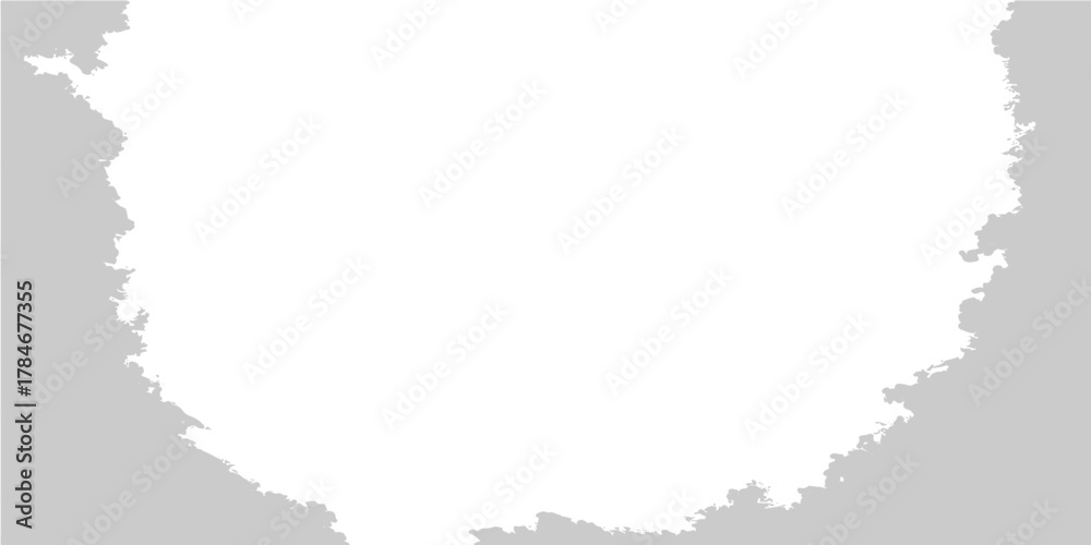 Fototapeta premium Grunge texture map vector illustration of the United States of America country shape design with paper border frame symbol