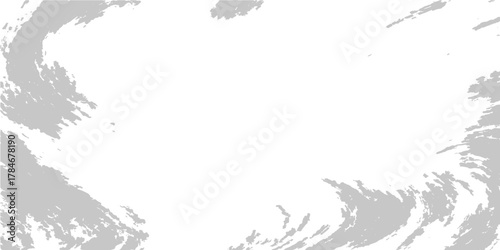 Abstract grunge texture background with retro floral border frame for vintage paper design and text decoration