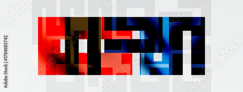 ESPN logo displayed using pixelated blocks. Red, blue, gray colors dominate design. White background provides contrast. Simple, iconic branding.