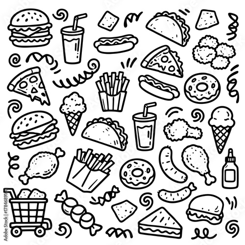 fast food icons