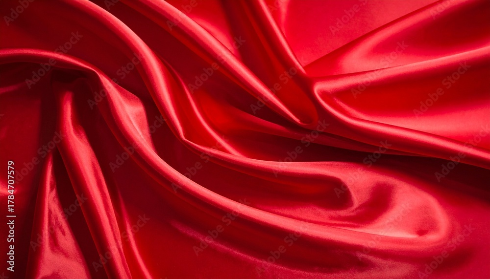 Obraz premium red satin background