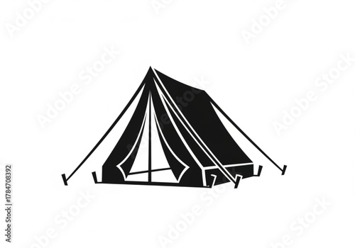 Vintage canvas tent