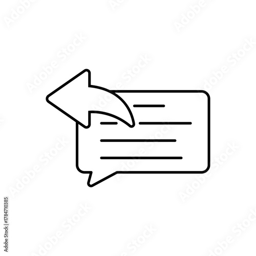 Icon a blockchain, isolated against a clean background.