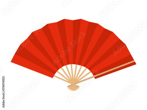 赤い扇子