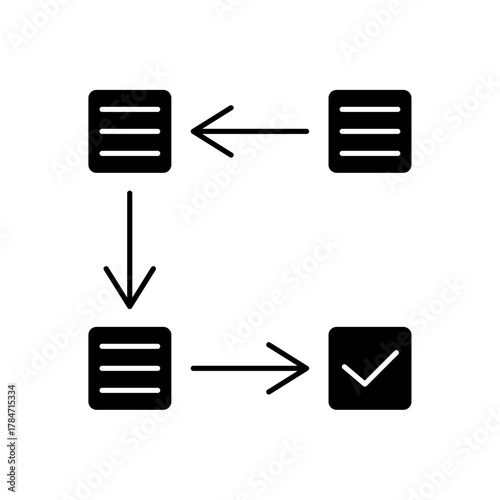 Icon a brokerage service, isolated against a clean background.