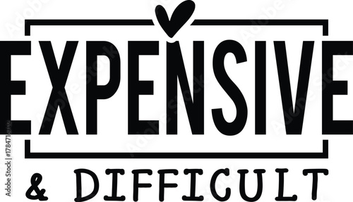 Expensive difficult t-shirt design for cricut