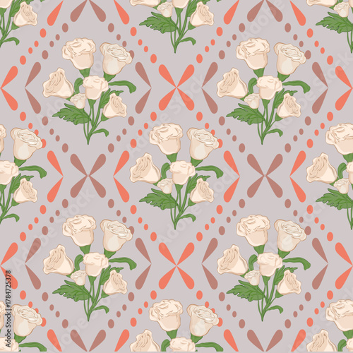 
Geometric Ethnic traditional seamless , Aztec, Tribal, Hmong, Native American Indian, Pattern design for wrap, carpet, decorative illustraion

