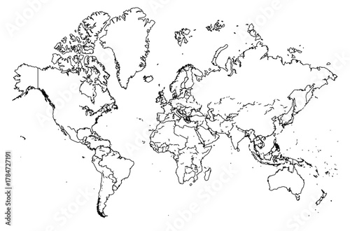 map of the world