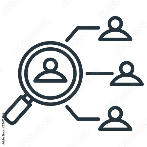 Sample Size Outline Icon