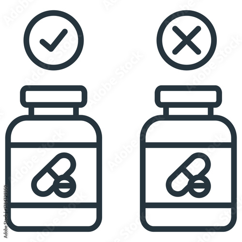 Placebo Outline Icon
