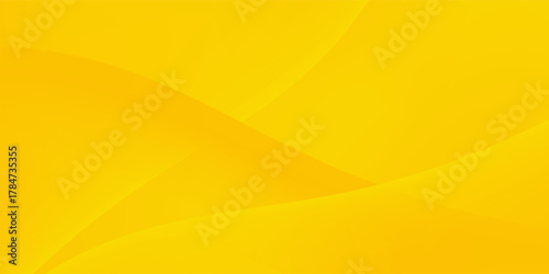 abstract yellow background. Aesthetic Yellow color background abstract art vector. yellow wave
