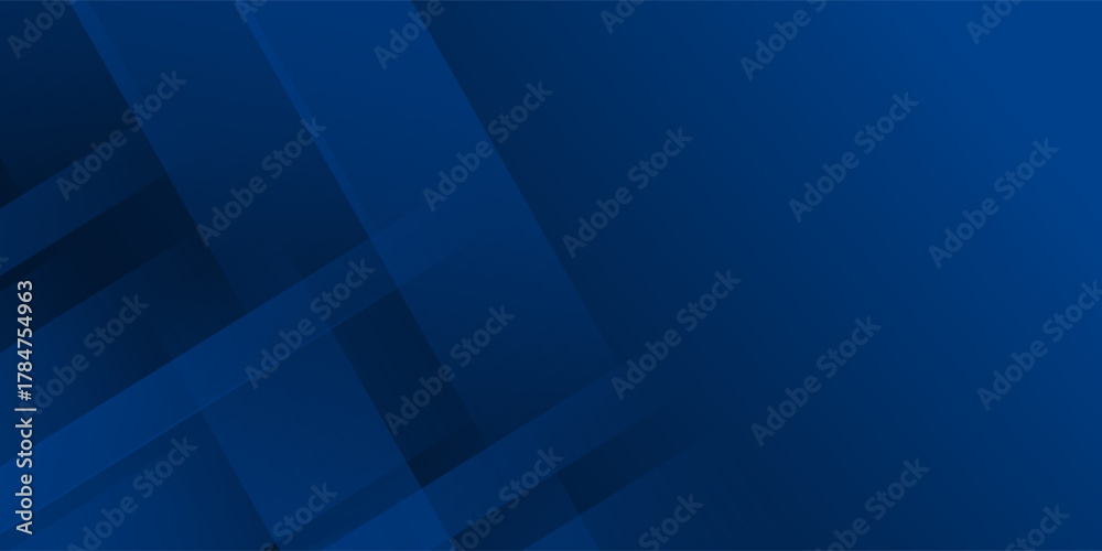 Fototapeta premium Abstract blue background. Geometric triangle background. Hexagon pattern. Vector eps10