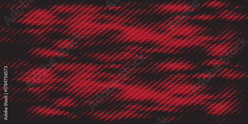 Halftone dots red and blue color pattern gradient grunge texture background. Dot pop art comic sport style vector illustration. grunge vector dots element